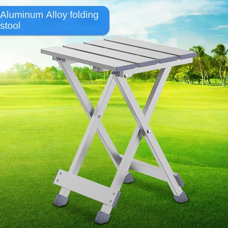 

Beach Chairs Outdoor Aluminum Alloy Folding Camping Chair Foldable Fishing Stool for Garden Traveling Beach Picnic BBQ Seat Tool