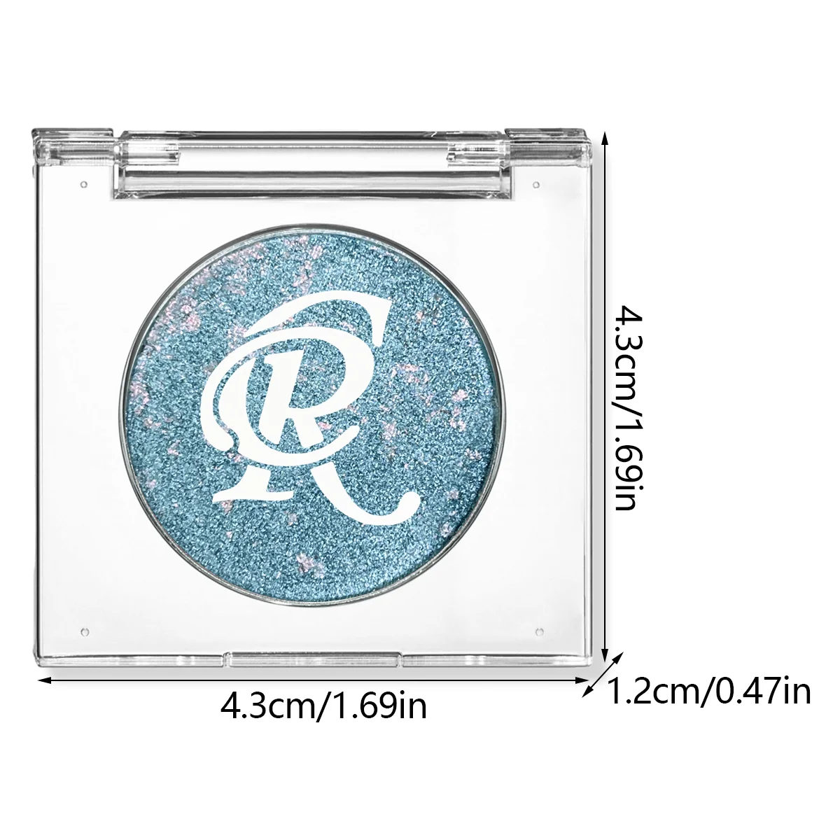Pearl eye shadow with brush suit waterproof, sweat proof, halo proof, smooth and easy to push away