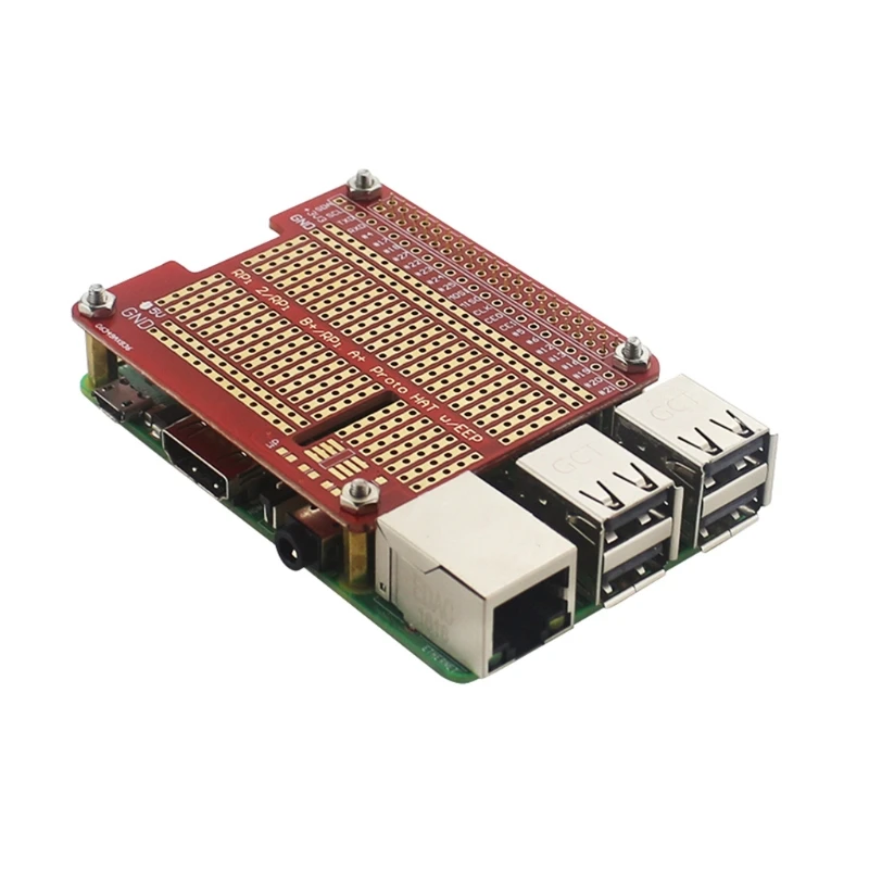 Raspberry Pi Proto Hat Shield Ȯ�� ���� �� RPI GPIO ����(Raspberry R2LB��)