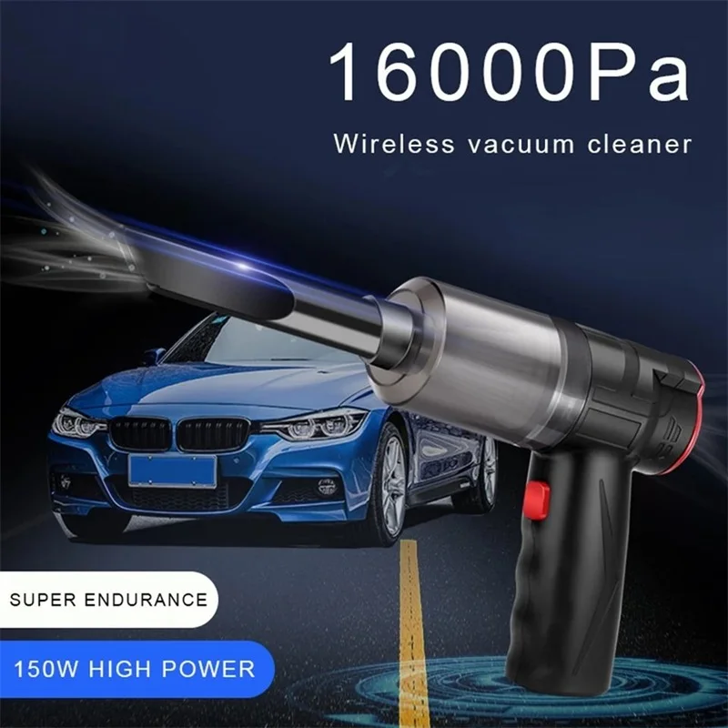 16000Pa Car Vacuum Cleaner Wireless Powerful Suction Vacuum Cleaner Handheld Portable Mini For Auto Interior Home