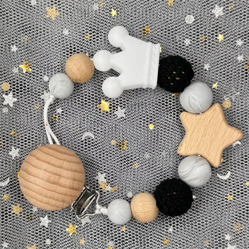 Custom pacifier clip