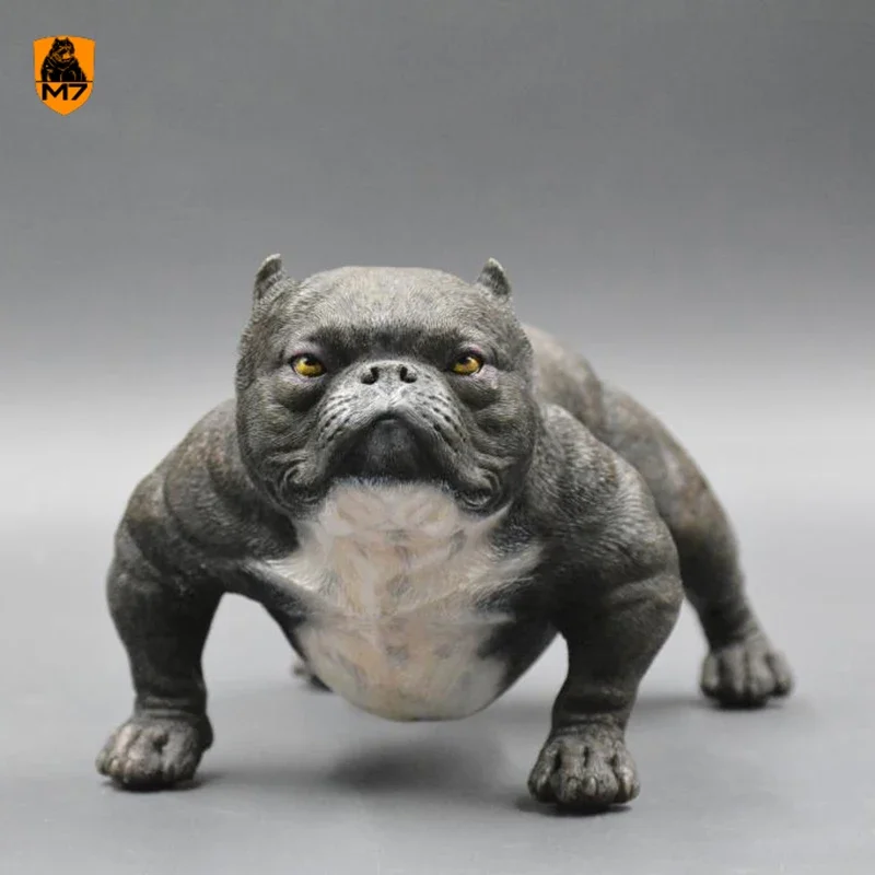 Bully Hund Auto Armaturenbrett Dekoration, Harz Bulldog Pitbull Figur  Spielzeug Lustige Tier Auto Innenraum Deko Bully Dog Puppe Wackelkopf  Ornamente