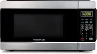 Countertop microwave, microwave with LED lighting and children's lock - perfect for apartments and dormitories - easy to clean 2