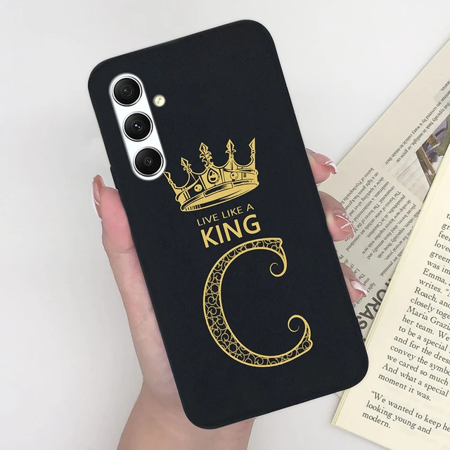 Luxury Fashion Silicon Protective Case For Samsung Galaxy A34 5G Case Cute  Letter Cover For Samsung A34 5G A 34 GalaxyA34 Fundas