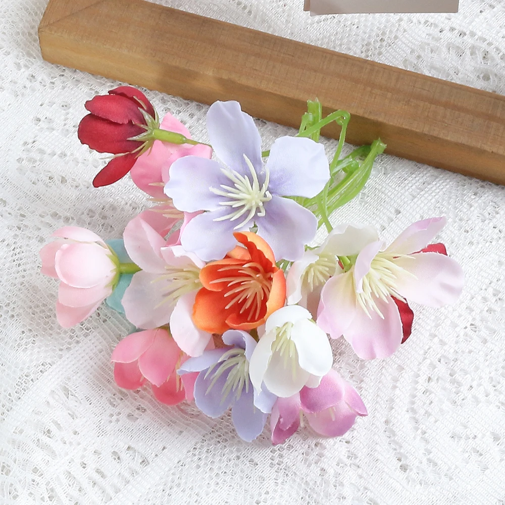 Set of 10/20 Daisy Artificial Flowers for Home Decor and Wedding Decoration - Elegant Fake Flower Ornaments for DIY Crafts and Bouquets