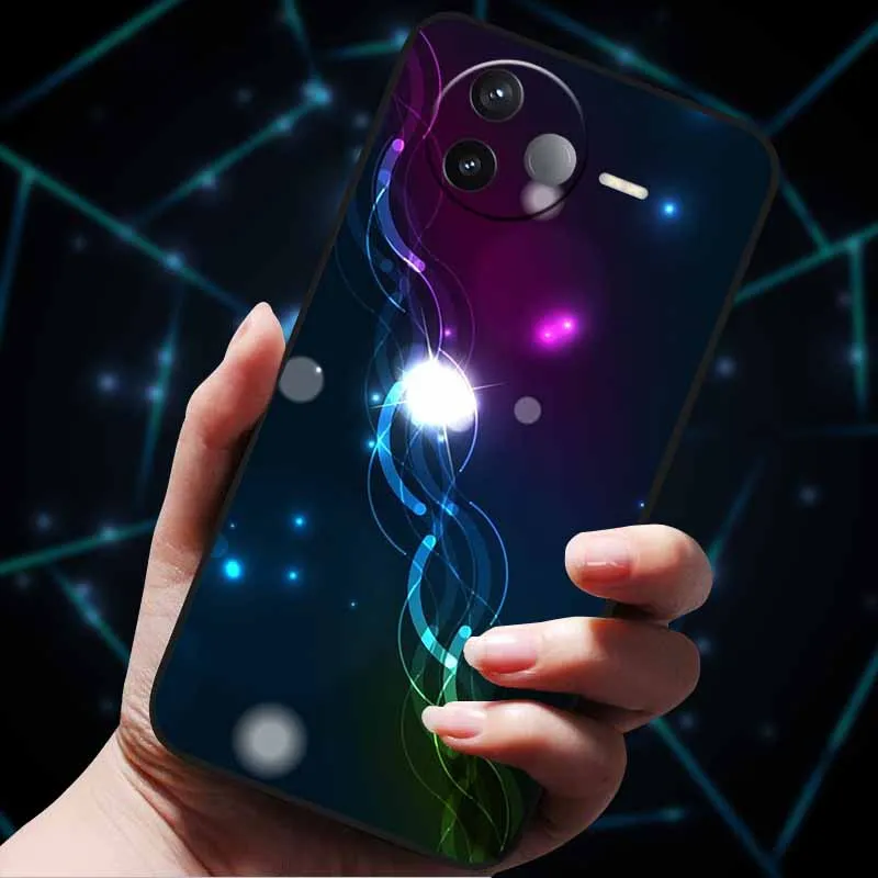 Cartoon Painted Soft Silicon Phone Case - TPU Protective Cover