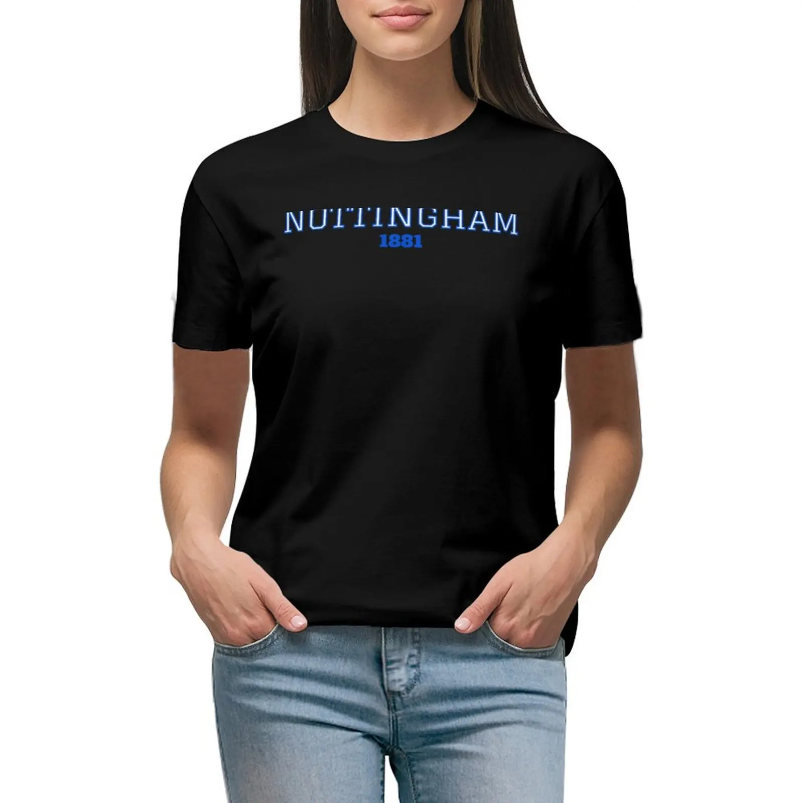 

Nottingham 1881 T-shirt Blouse cute clothes t shirt for Women