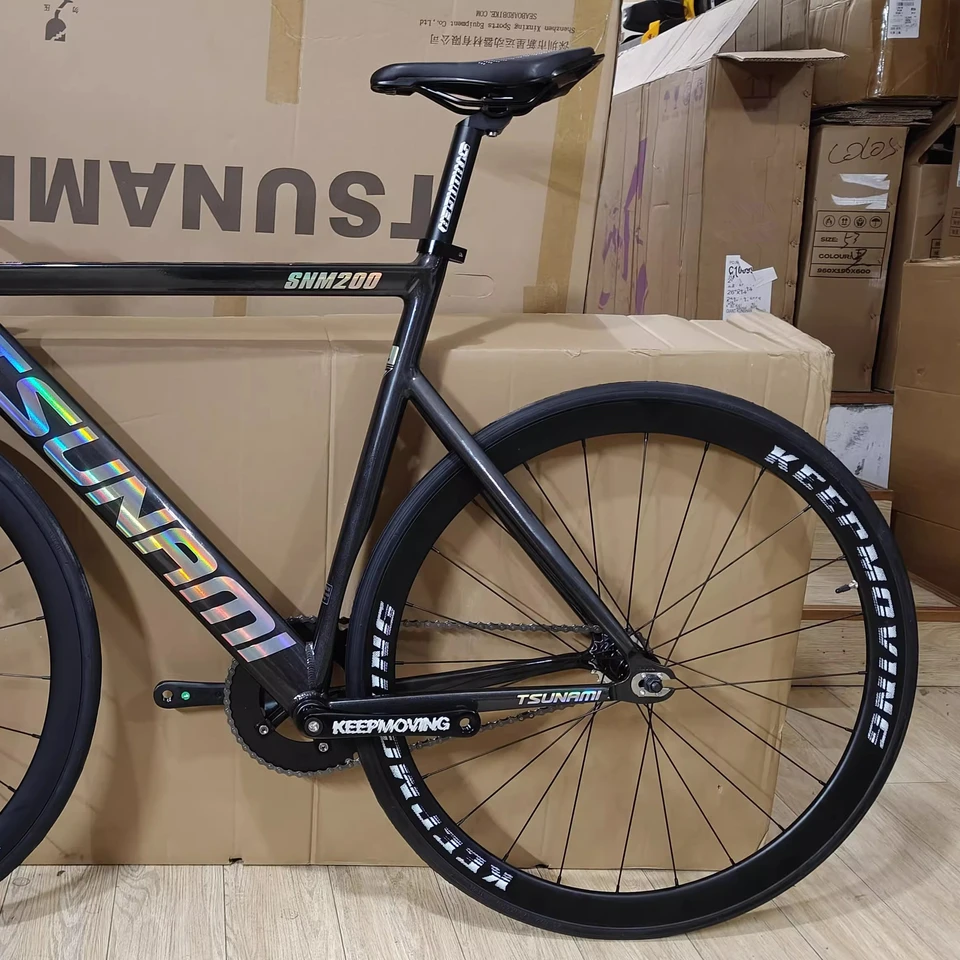 Tsunami SNM200 Fixed Gear Bike Aluminum Alloy Frame Fixie Single