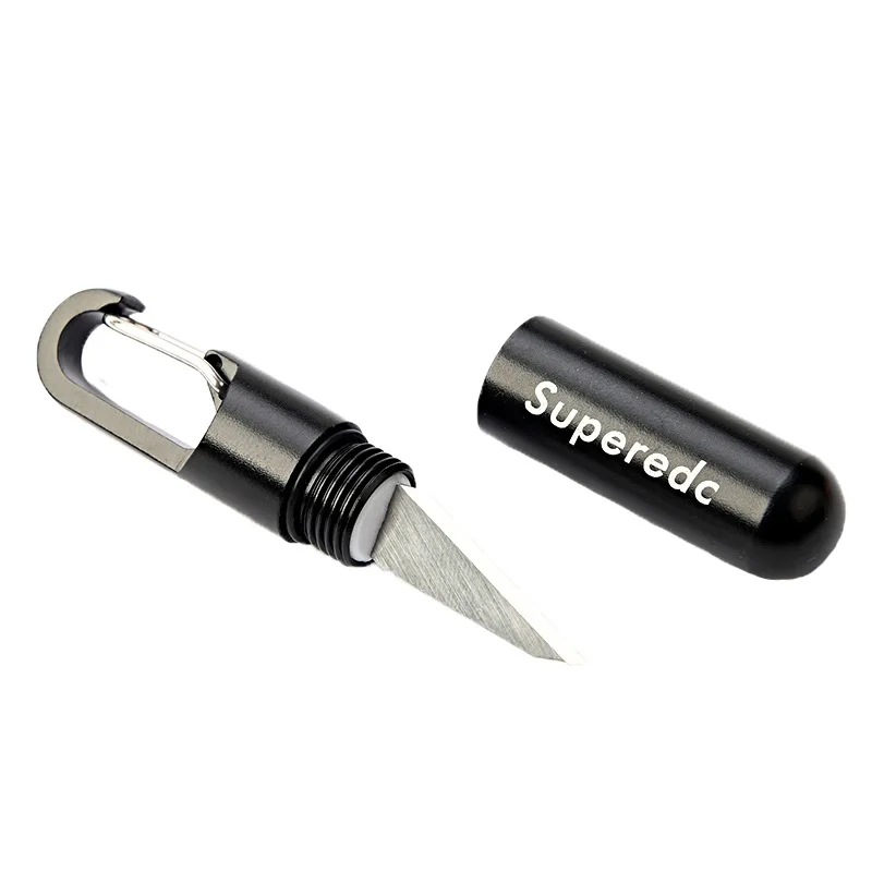 

Cutting Tool Brass Multi-function EDC Portable Mini Tool Key Ring Pendant Tool Capsule Knife Tiny Cutting Tool New