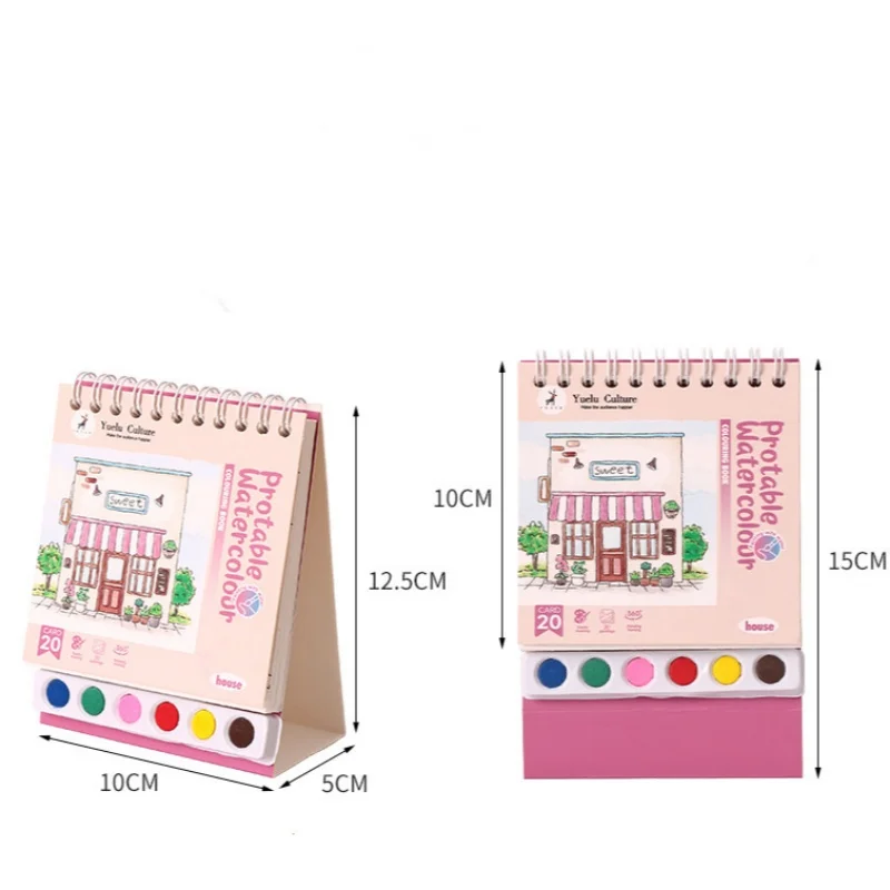 Kids Spiral Gouache Art Set 5