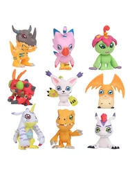 9 - Piece Digimon Adventure Anime Figure Collectible Set - PVC Ornaments and Dolls (9Pcs - Set No box)