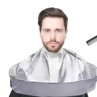 Creative DIY Apron Hair Cutting Cloak Coat Salon Barber Stylist Cape Umbrella Haircut Cloak Hairdressing Home Cleaning Protector 1