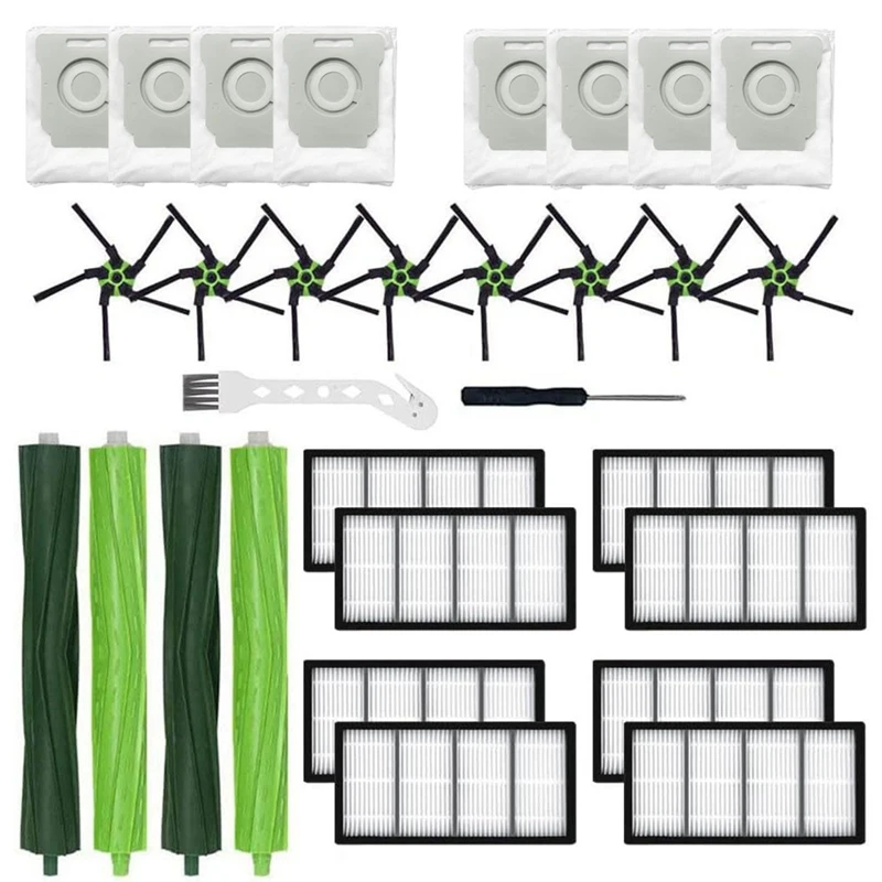 

Replacement Parts Kit As Shown Plastic For Irobot Roomba S9 (9150) S9+ S9 Plus (9550) S Series Vacuum Cleaner