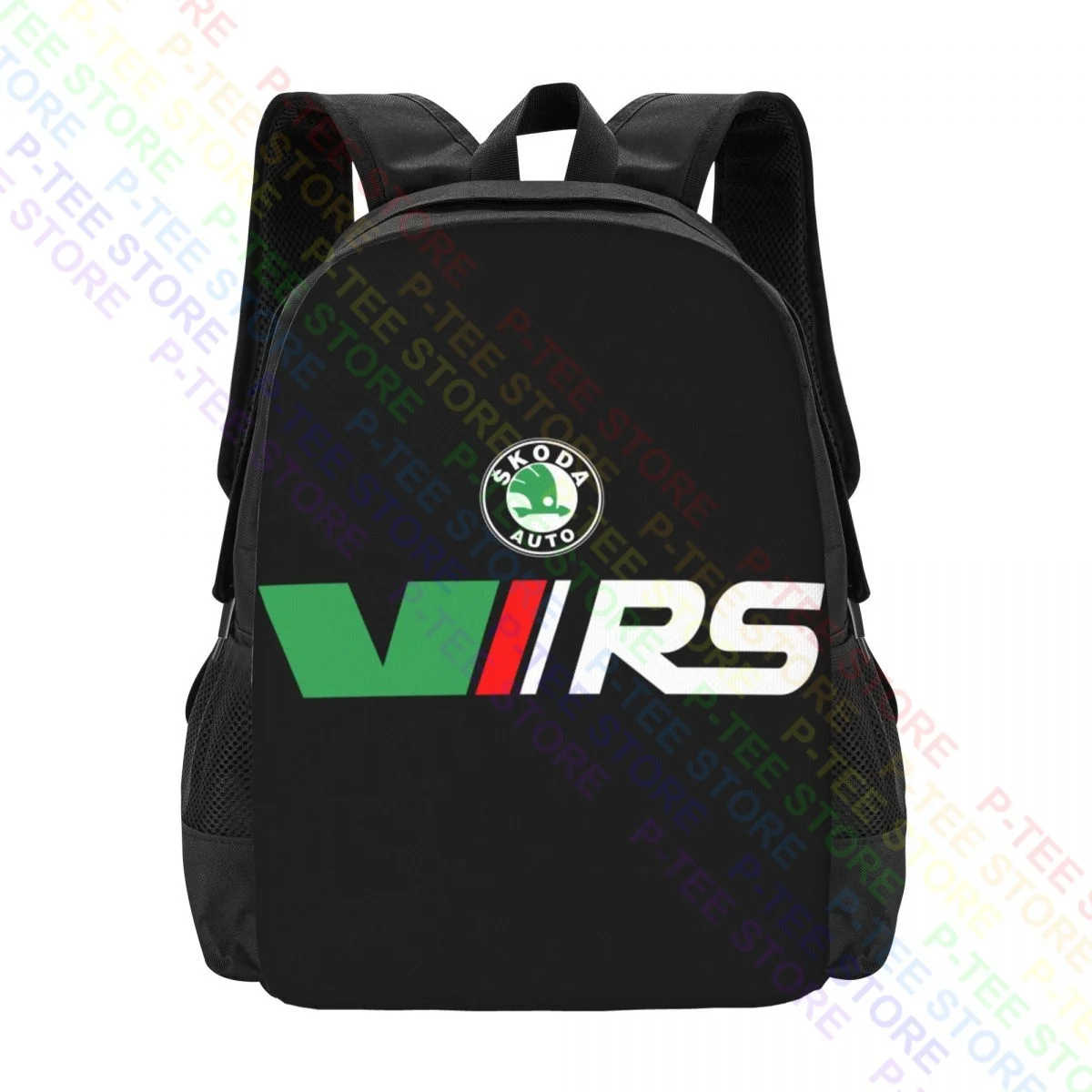 Skoda Rs Vrs Motorsport Graphicorrally Wrc Racing P-1605Backpack Palestra Di Grande Capacità Eco Friendly