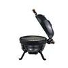 12-Inch ceramic grill, outdoor use, multi-function charcoal fire, portable BBQ backpack grill, car camping grill 2