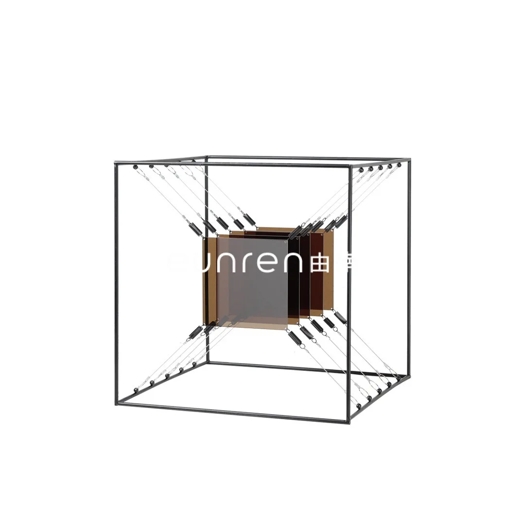 

Modern Minimalist Creative Art Square Folding Structure Ornaments Study Home Display Soft Decorations