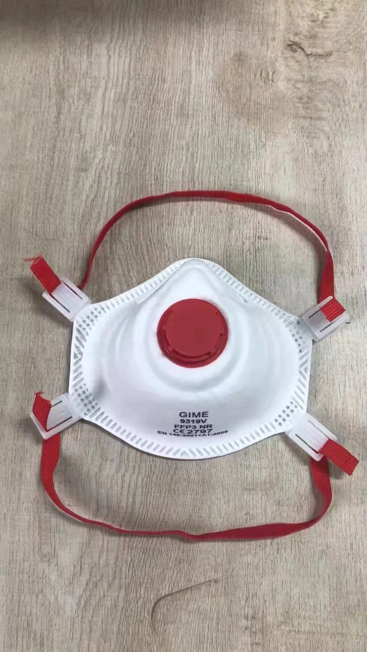 CE 2797 ffp3 mask Breathing valve cup ffp 3 big face