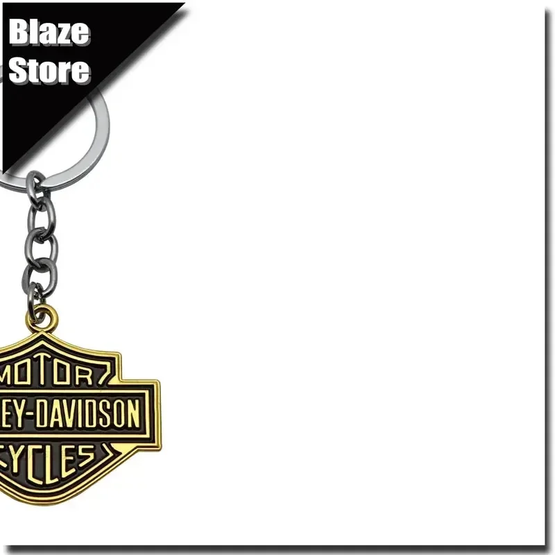 Harley-davidson Minimalist style Metal motorcycle key chain Car Key Chain Accessories Gift key chain 4