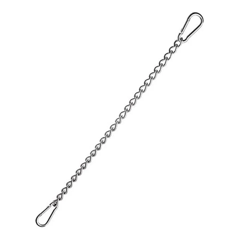 Hanging Chair Chain With 2 Carabiners, Heavy Duty Porch Swing Hammock Chain Kit,For Hammock Swings(99Cm) 4