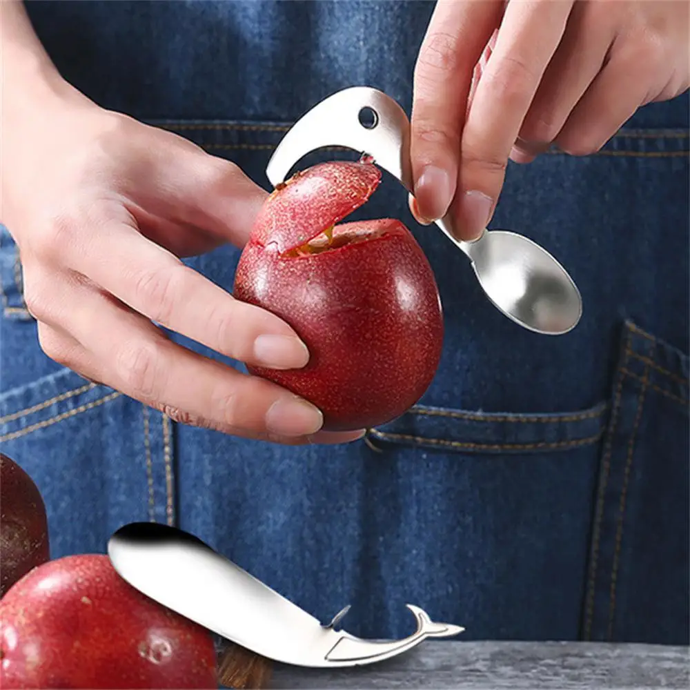 10/50/100PCS Fruit Sheller Portable Corrosion-resistant Stainless Steel Opener Shell Opener Kitchen Accessories Small Size