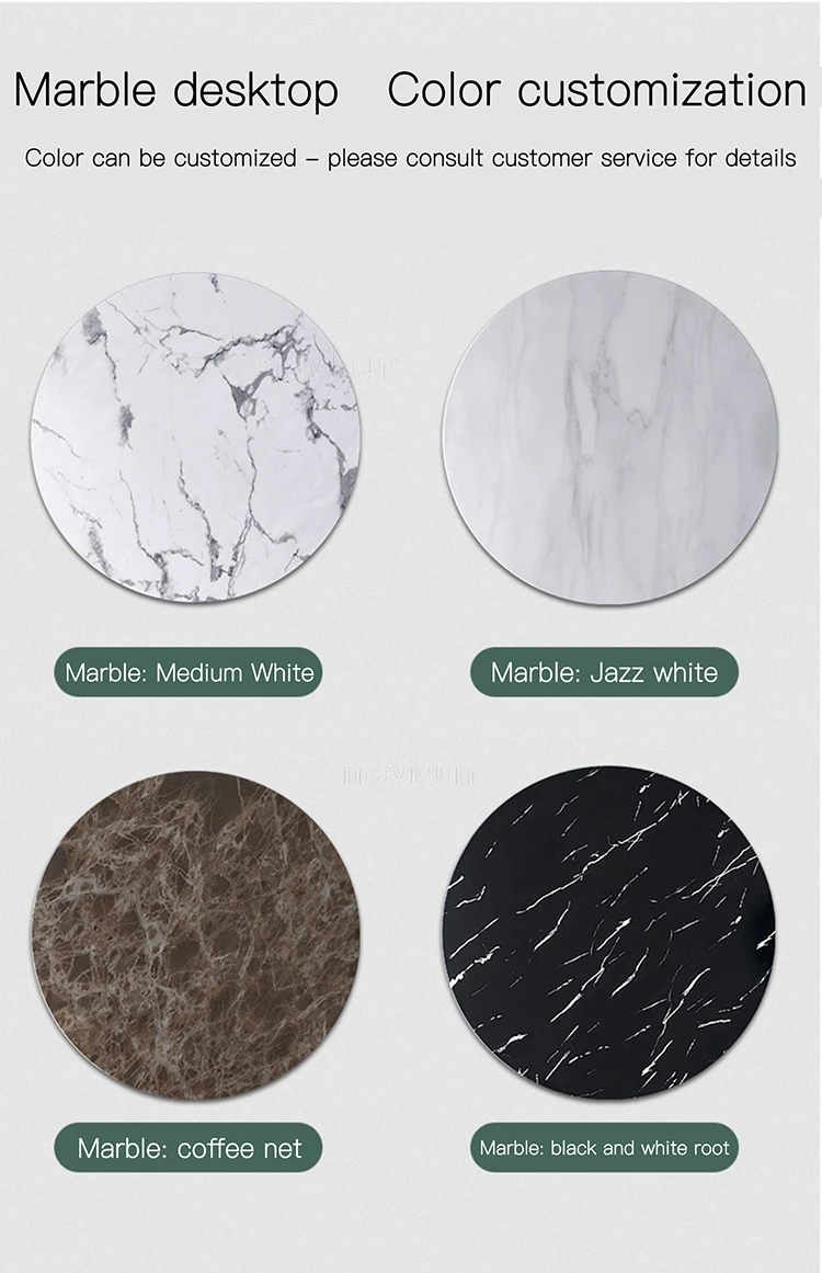 | طاولة طعام رخام مستديرة