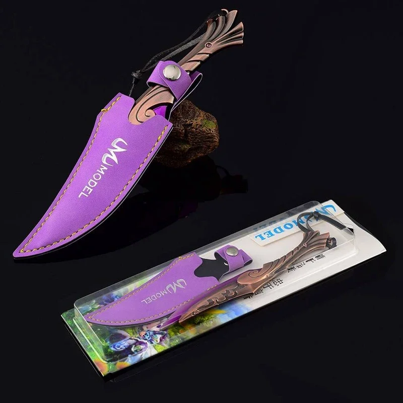 Valorant Melee Weapon Ignite Fan 18cm Metal Katana Model Safety