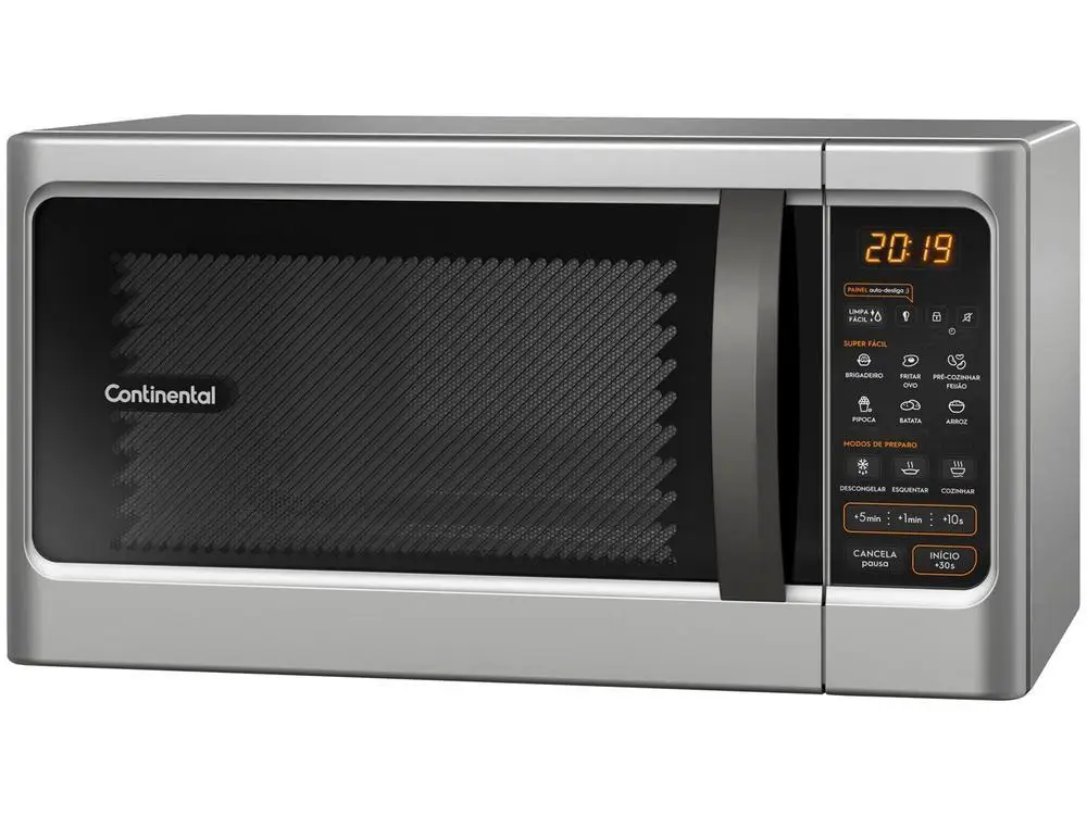 Micro-ondas Continental 34L MC34S Prata - 220V 3