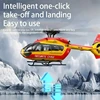 Rc Remote Control Aircraft C190 Helicopter Brushless Motor Fixed Altitude With Optical Flow Electric Model Kid Outdoor Toy Gift 4