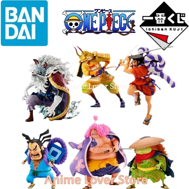 Bandai Original One Piece Ichiban Kuji Nine Red Scabbards Kikunojo Raizo  Inuarashi Kawamatsu Ashura Doji Anime Figures Toys - AliExpress