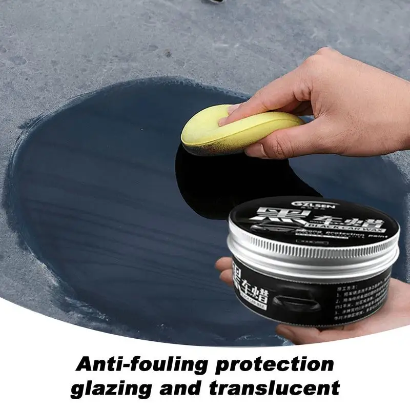 

Wax Solid For Black Cars Automotive Care Cleaner Scratches Repairs Black Vehicles Waterproof Waxing Car Exterior Accessories