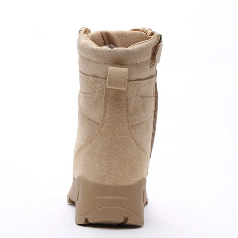 Winter Desert Boots Men's Wearable Breathable Combat Shoe Men Travel Tactical Boots Tactical Boot Size 38-45
