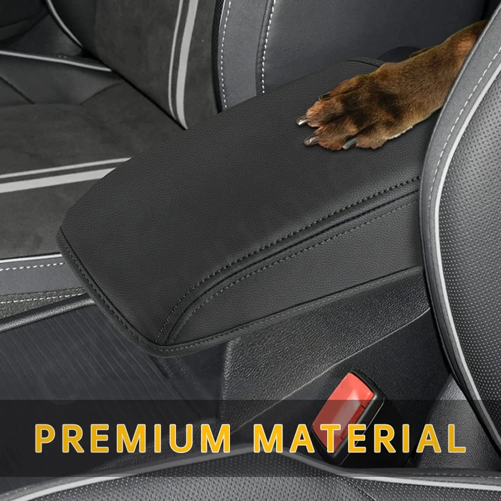 Armlehnen Polster Für VW Tiguan 2024 - Wasserdichte Center Konsole Abdeckung In E Grey