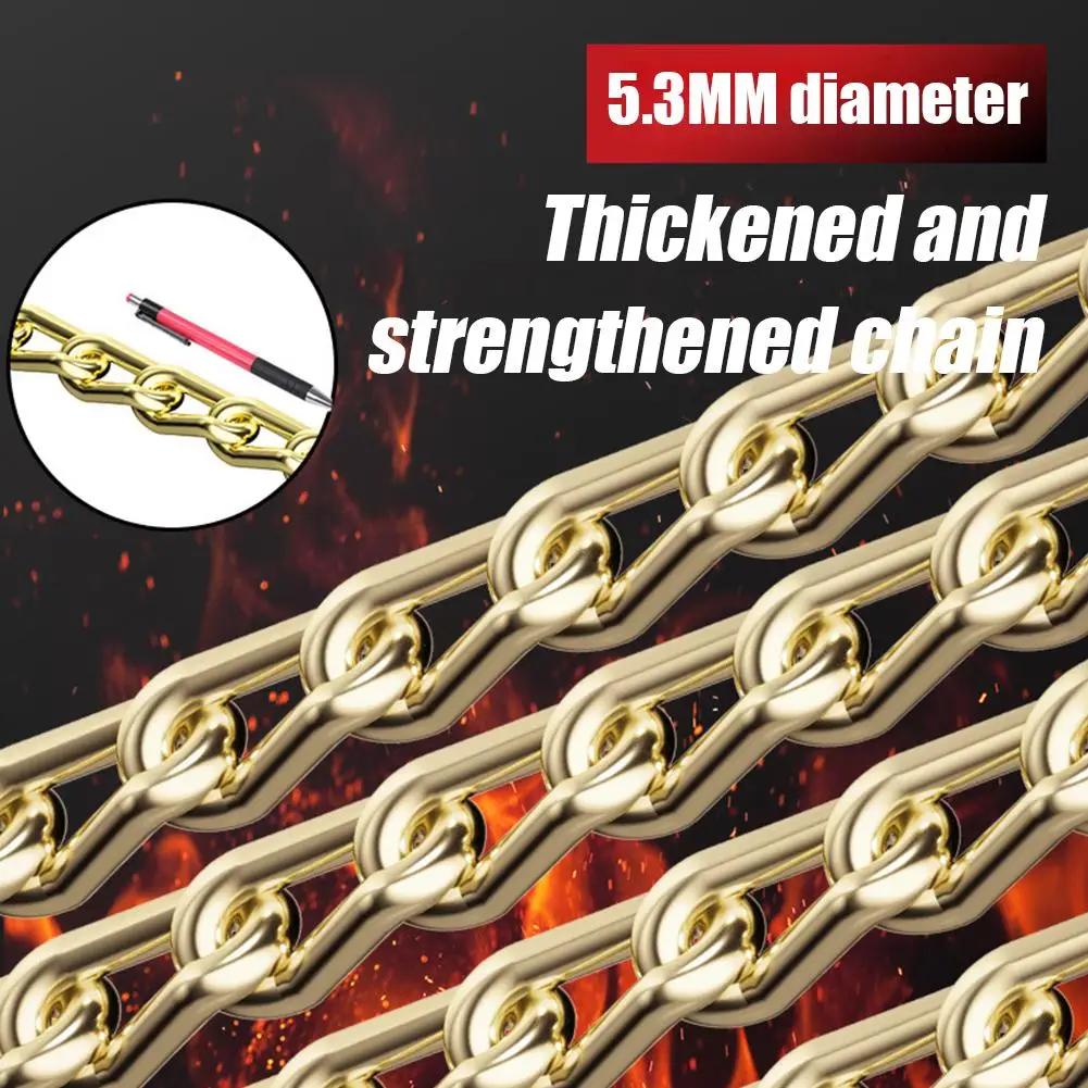 Tire Chains Car Winter Snow Chains Iron Snow Chain Non-slip Chain Anti Skid Powerful Tire Wheels Truck Thicken Chains 1PC