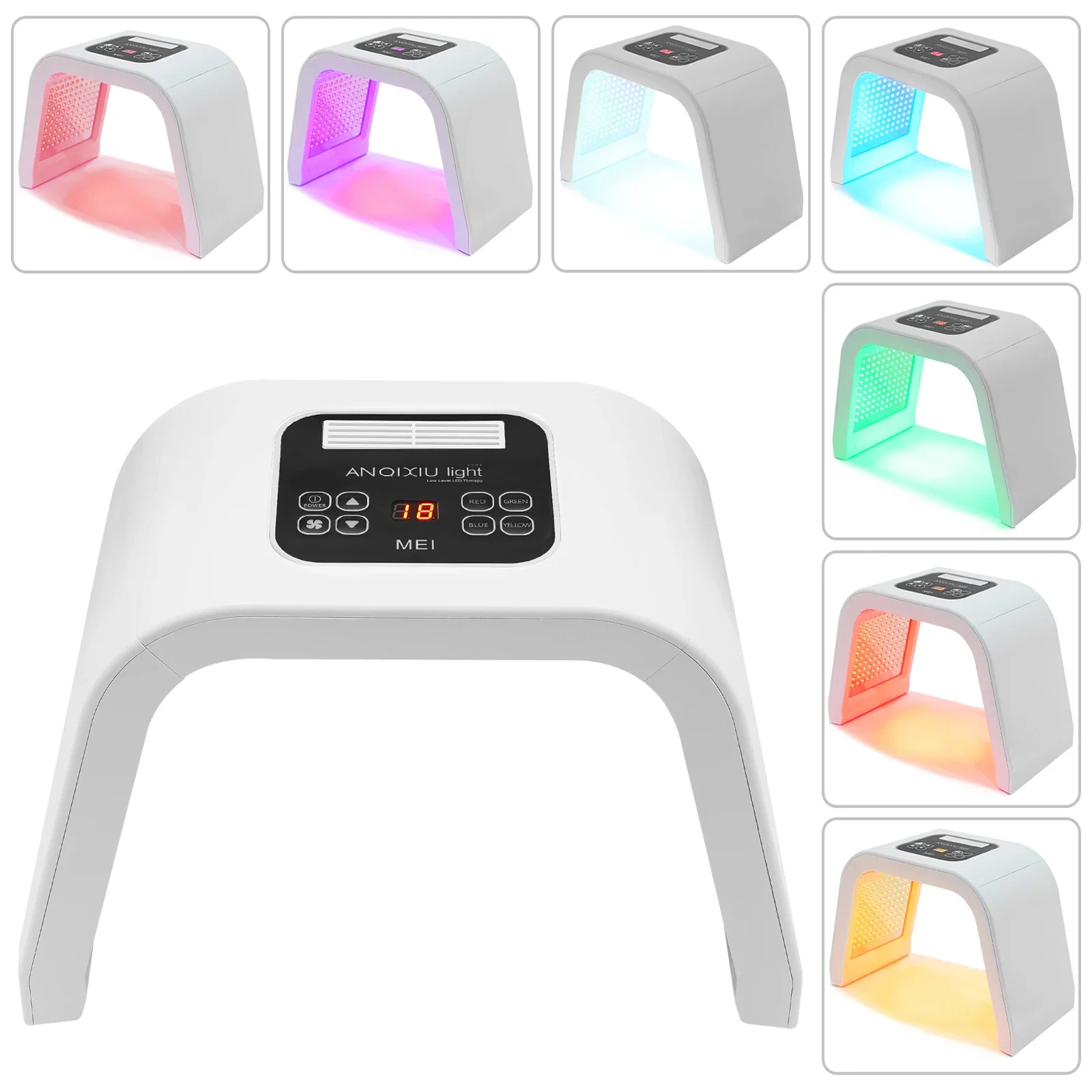 lumière LED visage