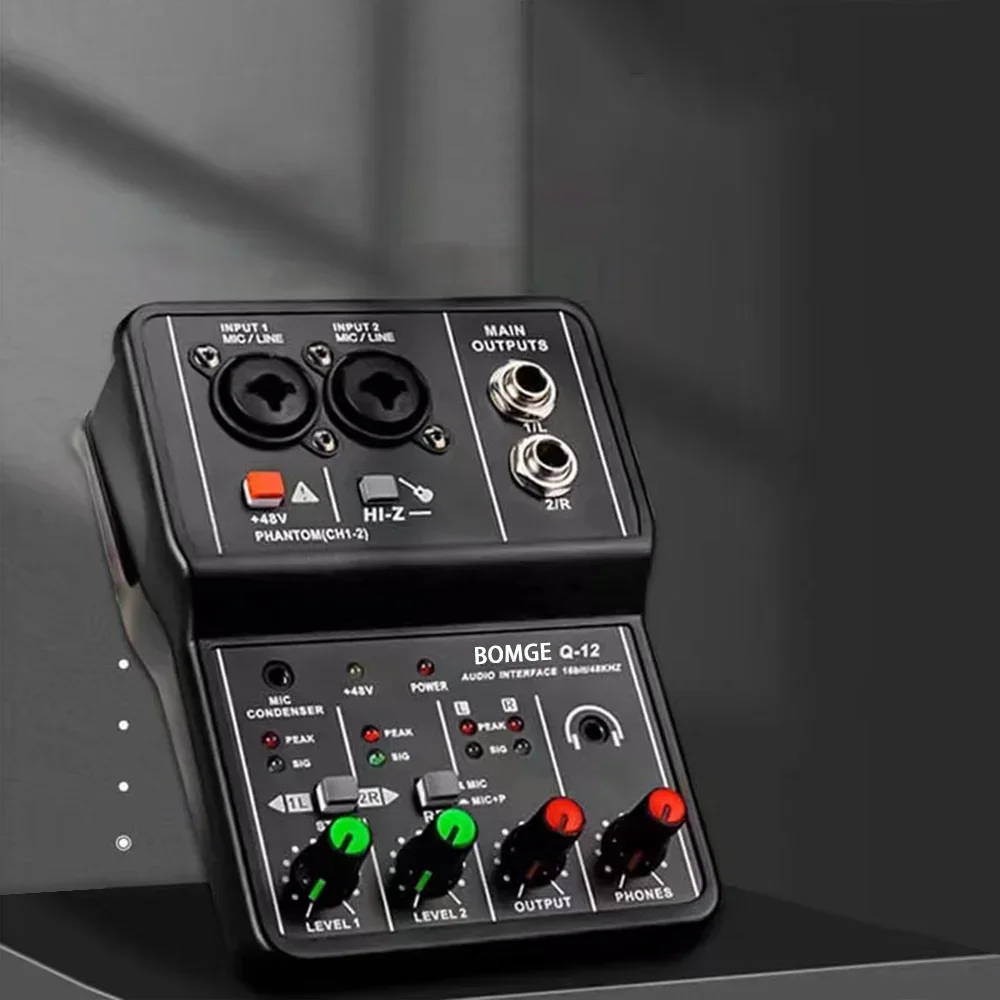 

Звуковая карта, звуковая панель со встроенным интерфейсом, 4 канала, 48 В