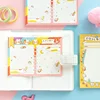 50 Sheets/pack Nicole Meow Lovely Cat Kitten Big Size Notepad Large Non-sticky convenient Memo Note 4