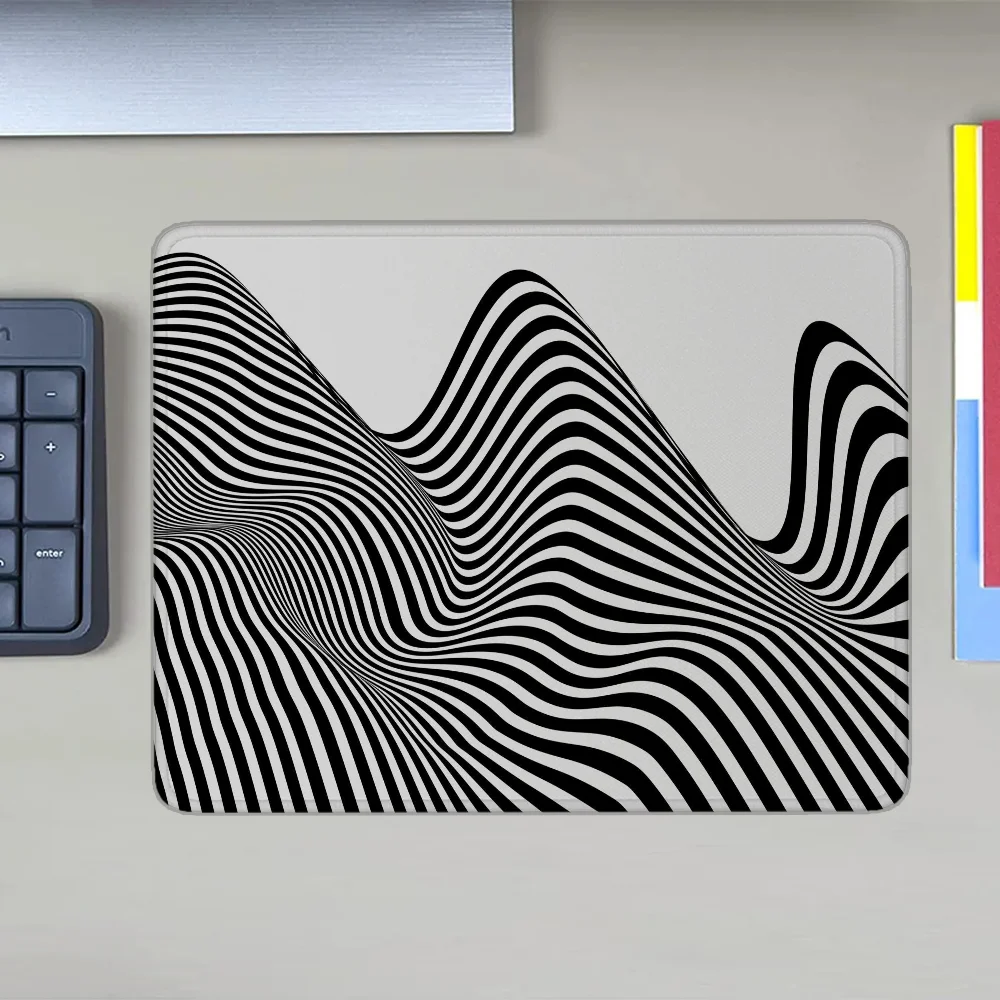 

Маленький коврик для мыши, абстрактный 3d геометрический офисные аксессуары для настольного коврика для компьютерной мыши, игровой коврик для мыши с клавиатурой, игровой коврик