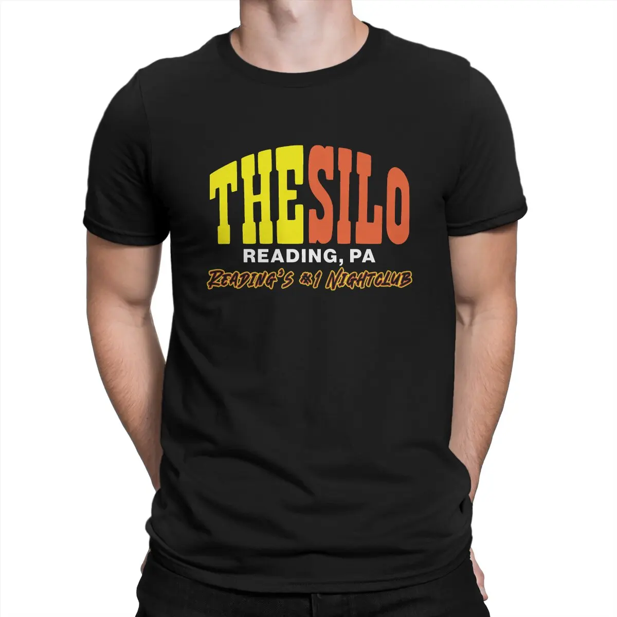 Silo Tv Drama Maglietta Da Uomo The Silo Nightclub Reading Pa Individualità T Shirt Harajuku Felpe Hipster