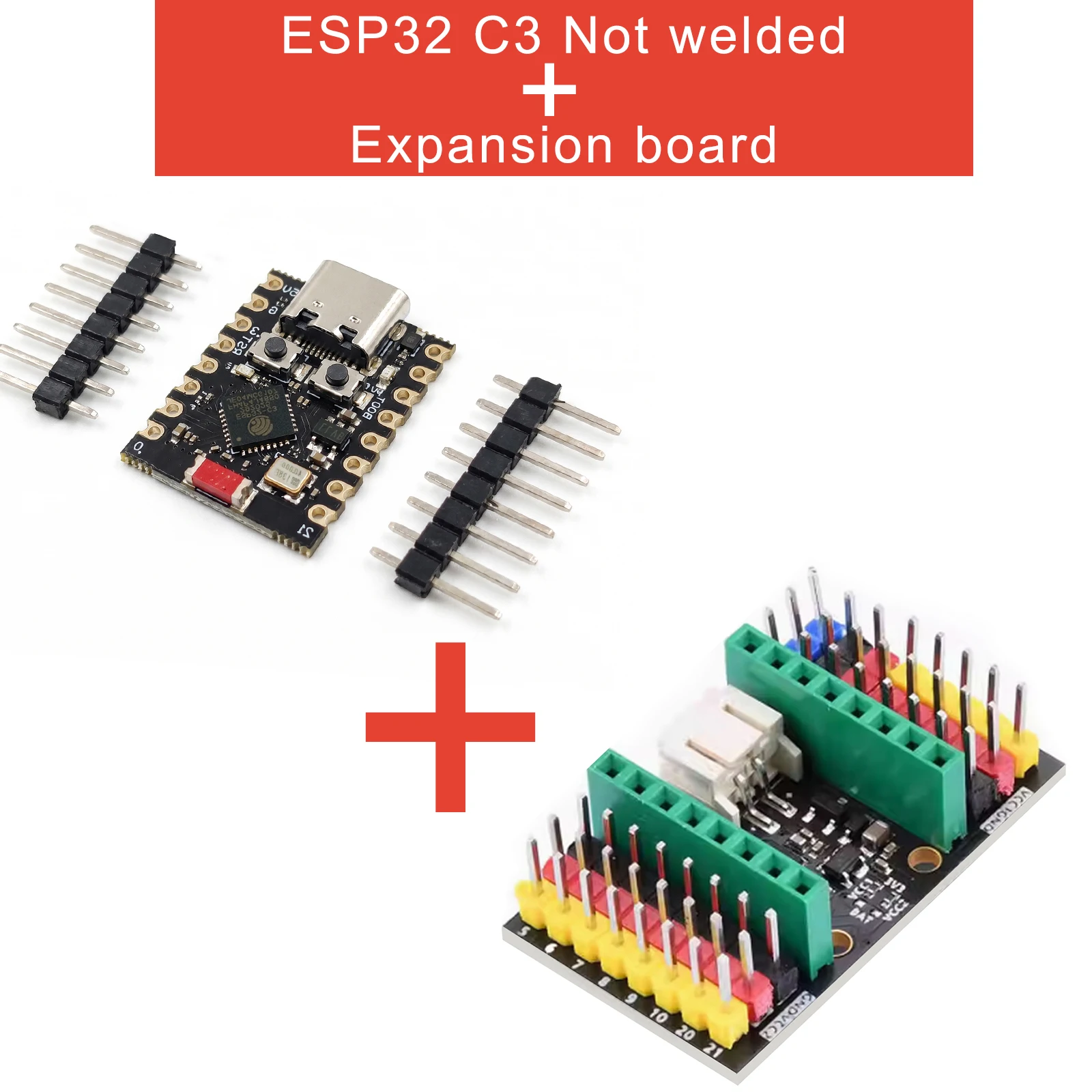 ตัวเลือกสินค้า ESP32-C3 บอร์ดพัฒนา IoT WiFi Bluetooth ขนาดกะทัดรัด