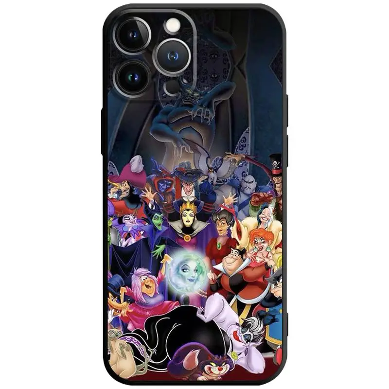 Funda para iPhone 12 Mini Oficial de Disney Villanas Patrón - Villanas  Disney