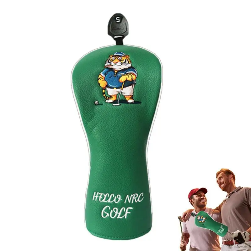 

Golf Club Head Cover Embroidery Tiger Golf Driver Covers Driver Headcover For Extra Club Protection Golf Accessories For Most