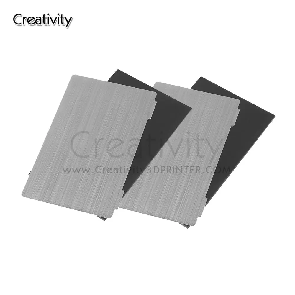 2PCS Spring Steel Sheet Platform Build Plate With Magnetic Base Removal Spring Steel Sheet For LD-002H/Elegoo/Anycubic Printers creativity removal spring sheet spring steel magnetic flex magnetic hot sticker for anycubic photon mono x uv lcd resin wanhao