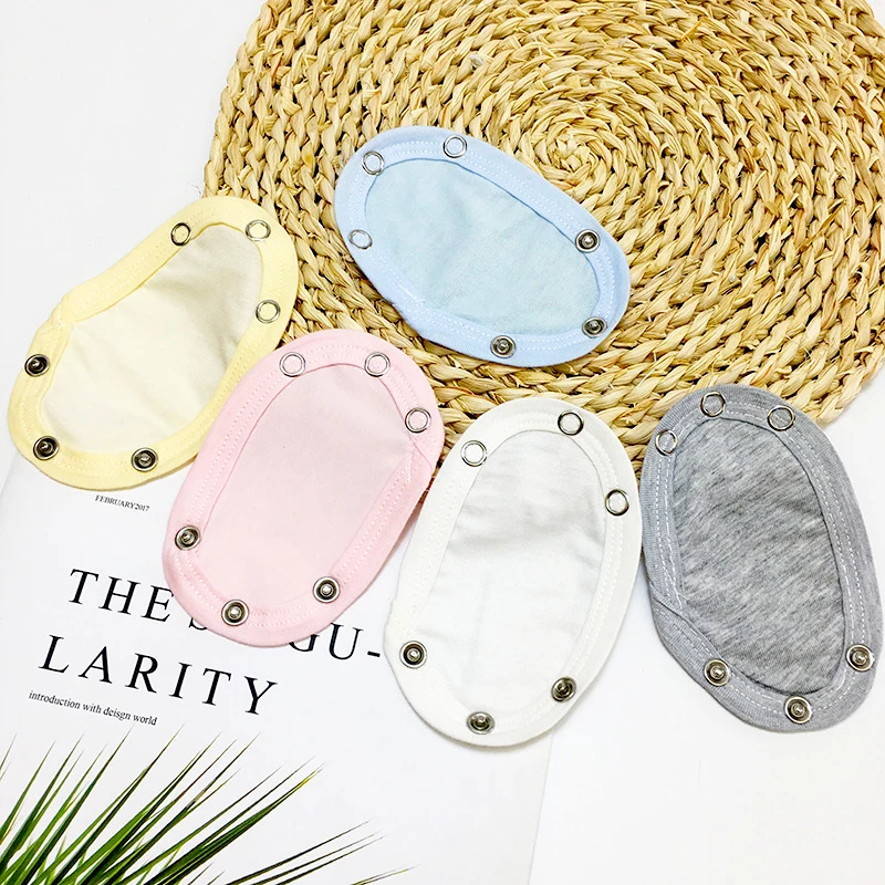 2PCS Baby Romper Partner Utility Bodysuit Diaper Jumpsuit Extend Film 4 Colors