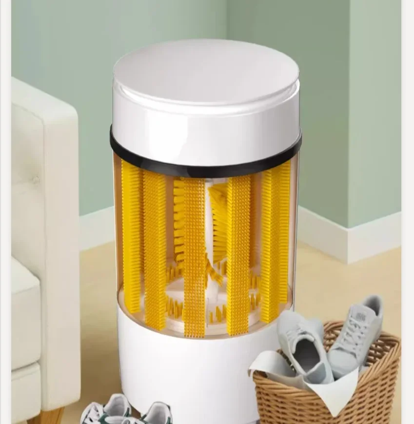 เครื่องซักผ้ารองเท้าอัตโนมัติขนาดเล็กสำหรับใช้ในบ้าน 220V ยี่ห้อ Changhong รุ่นใหม่ สำหรับซักรองเท้า ถุงเท้า และผ้า CBW 1