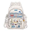 Doraemon Cartoon Backpack Primary School Grade 1 to Grade 5 Cute Schoolbag Junior High School Students Backpack 35x16x45cm 2