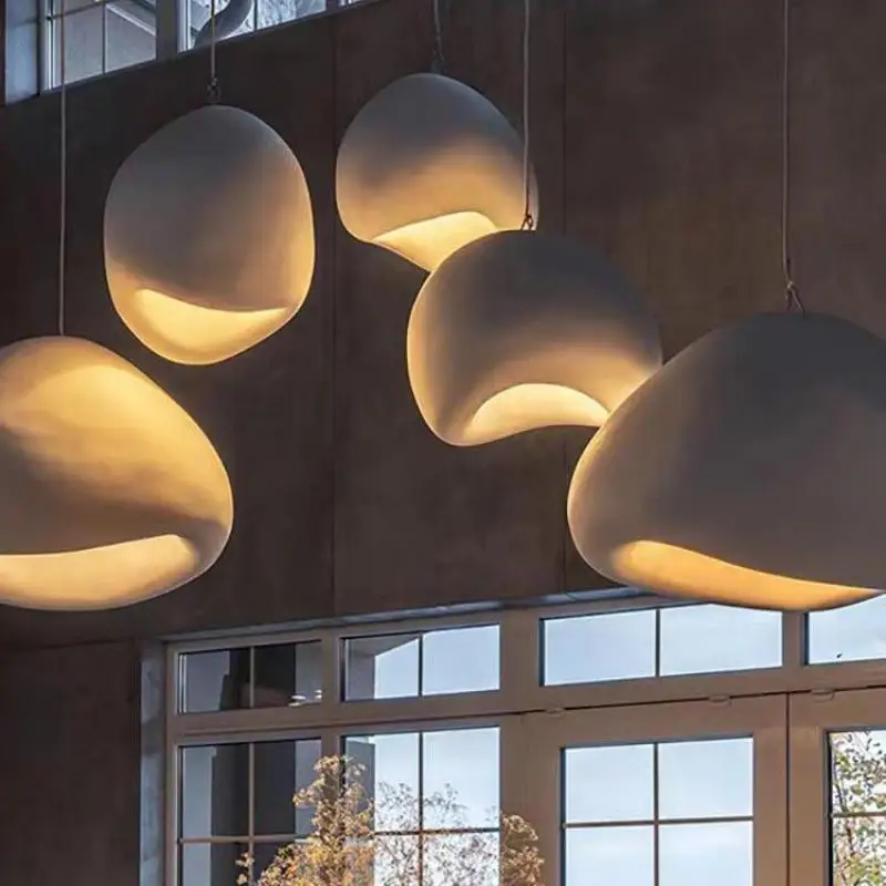 Pendant lights,pendant lamp,chandelier lighting Japanese Wabi Sabi chandelier modern simple dining living room Led pendant light bedroom bar designer homestay E27 hanghing lamp
