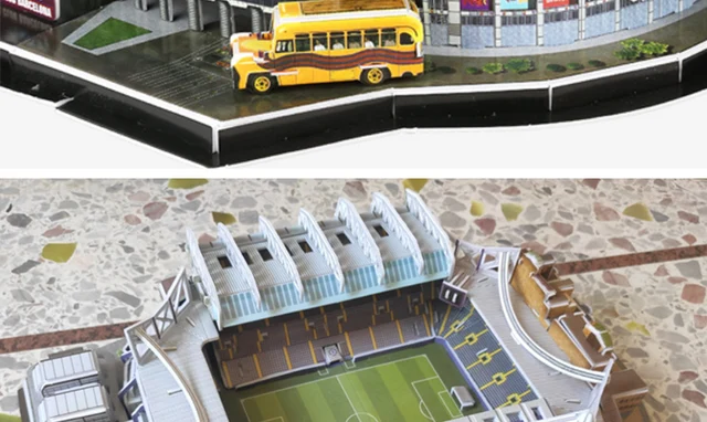 Puzzle de Terrain de Football 3D, Jouet de Construction de Stade, de Nuit,  Modèle de Décor à Assembler, Idée Cadeau pour Enfant - AliExpress