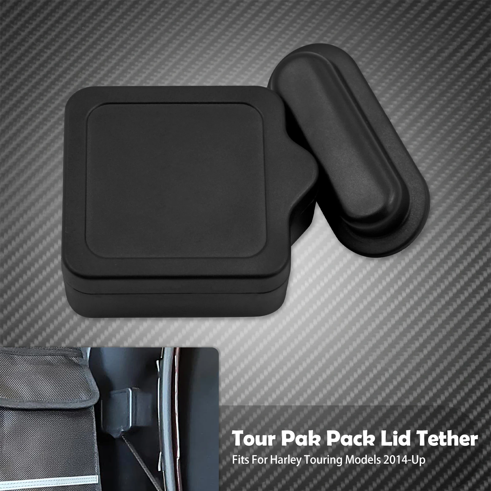 Motorcycle Tour Pack Lid Tether Release Saddlebag Tether For Harley Touring  Road Glide FLHTK FLHR CVO Street Electra Glide 14-UP - AliExpress