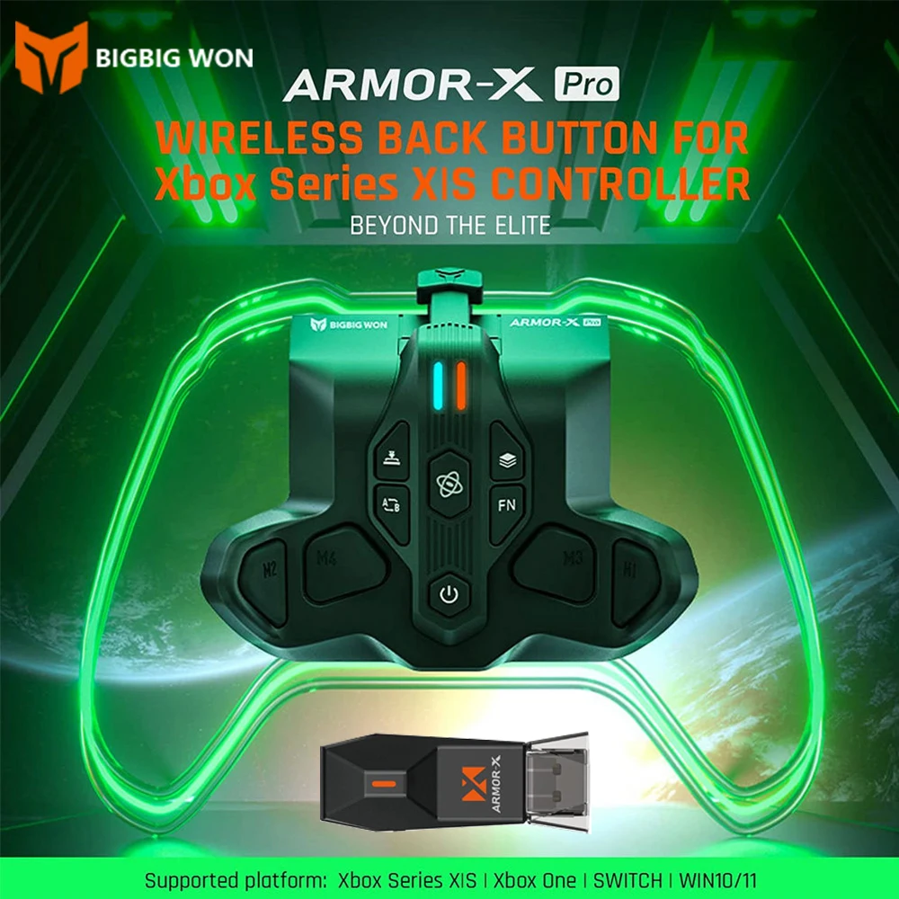 BIGBIG WON ARMOR X X Pro Wireless Back Button Attachment