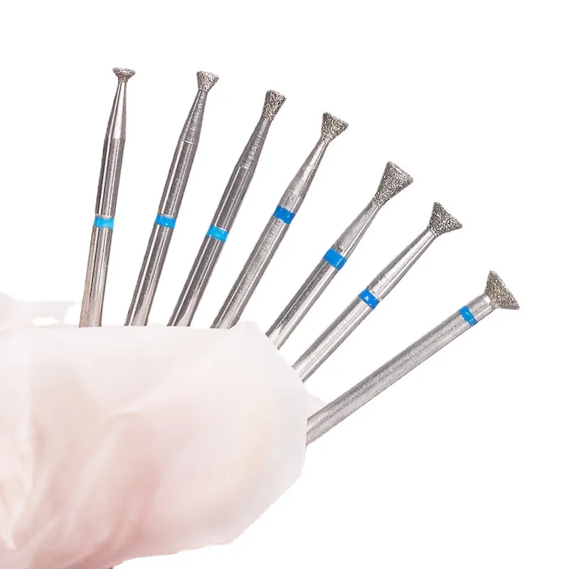 1Pc Diamond Nail Drill Bit fresa per cuticola Clean Gel straripamento Removal Manicure Pedicure Tool